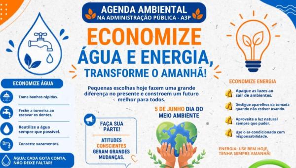 A3P NOS ÓRGÃOS PÚBLICOS: SERVIDORES CONSCIENTES ECONOMIZAM ÁGUA E ENERGIA
