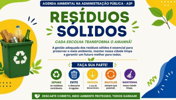 A3P NOS ÓRGÃOS PÚBLICOS: SERVIDORES CONSCIENTES FORTALECEM A SUSTENTABILIDADE