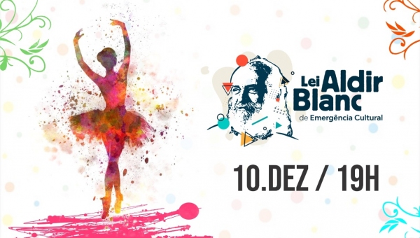 Sematuc apresenta o espetáculo de ballet "A magia das cores", por meio da Lei Aldir Blanc