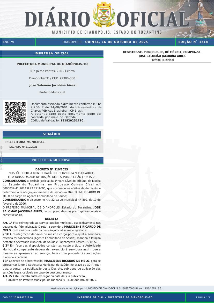 Capa da edição