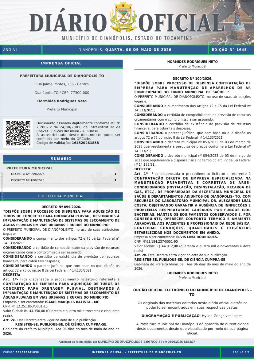 Capa da edição