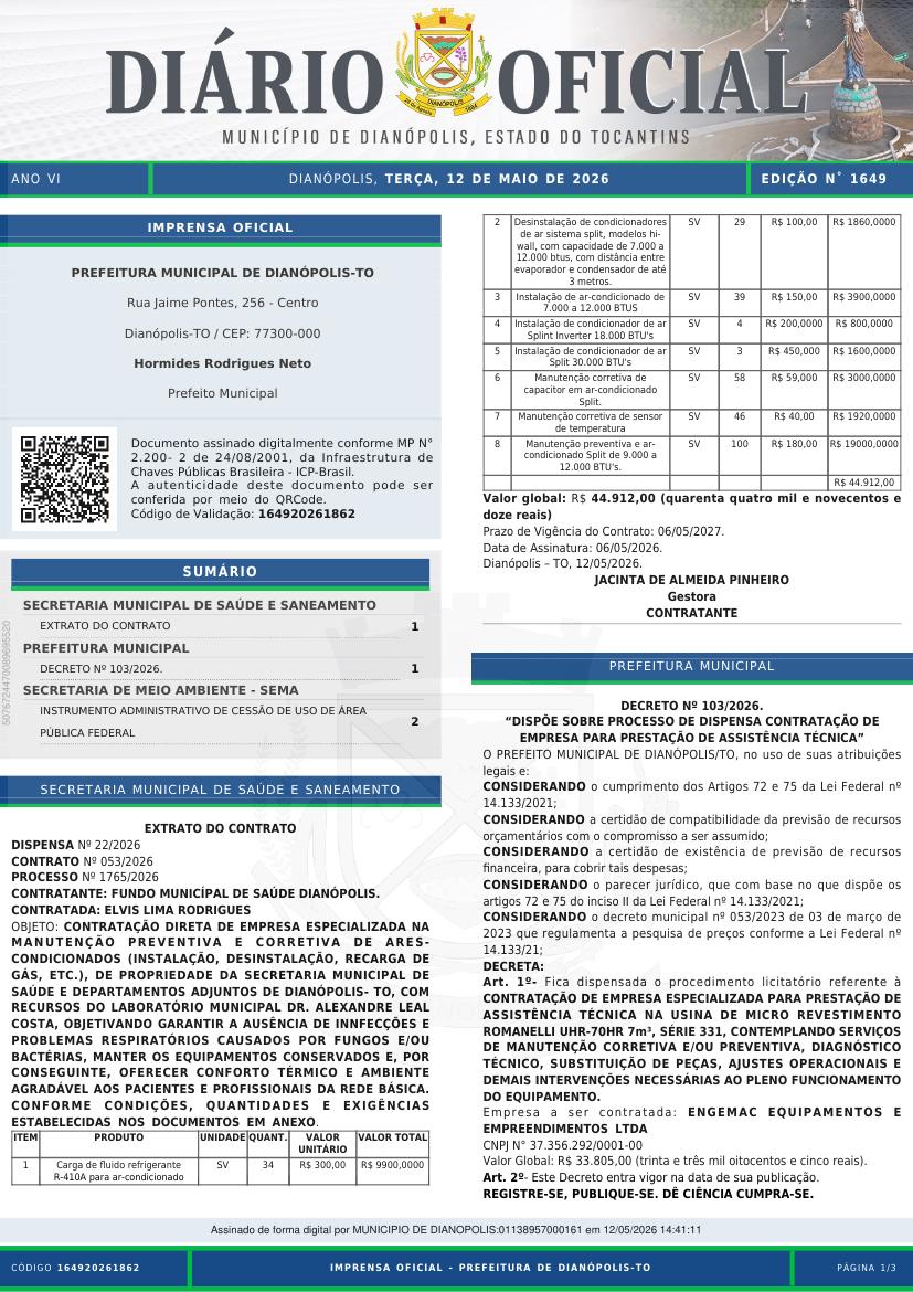 Capa da edição