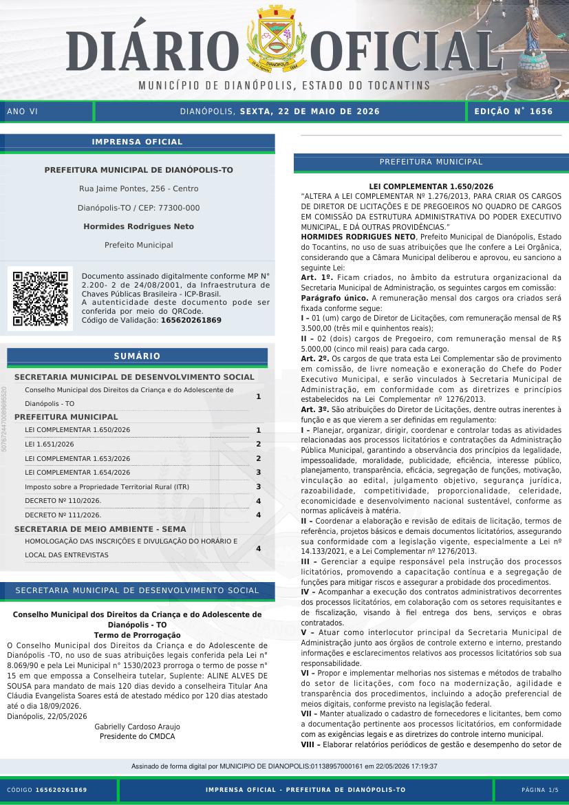 Capa da edição