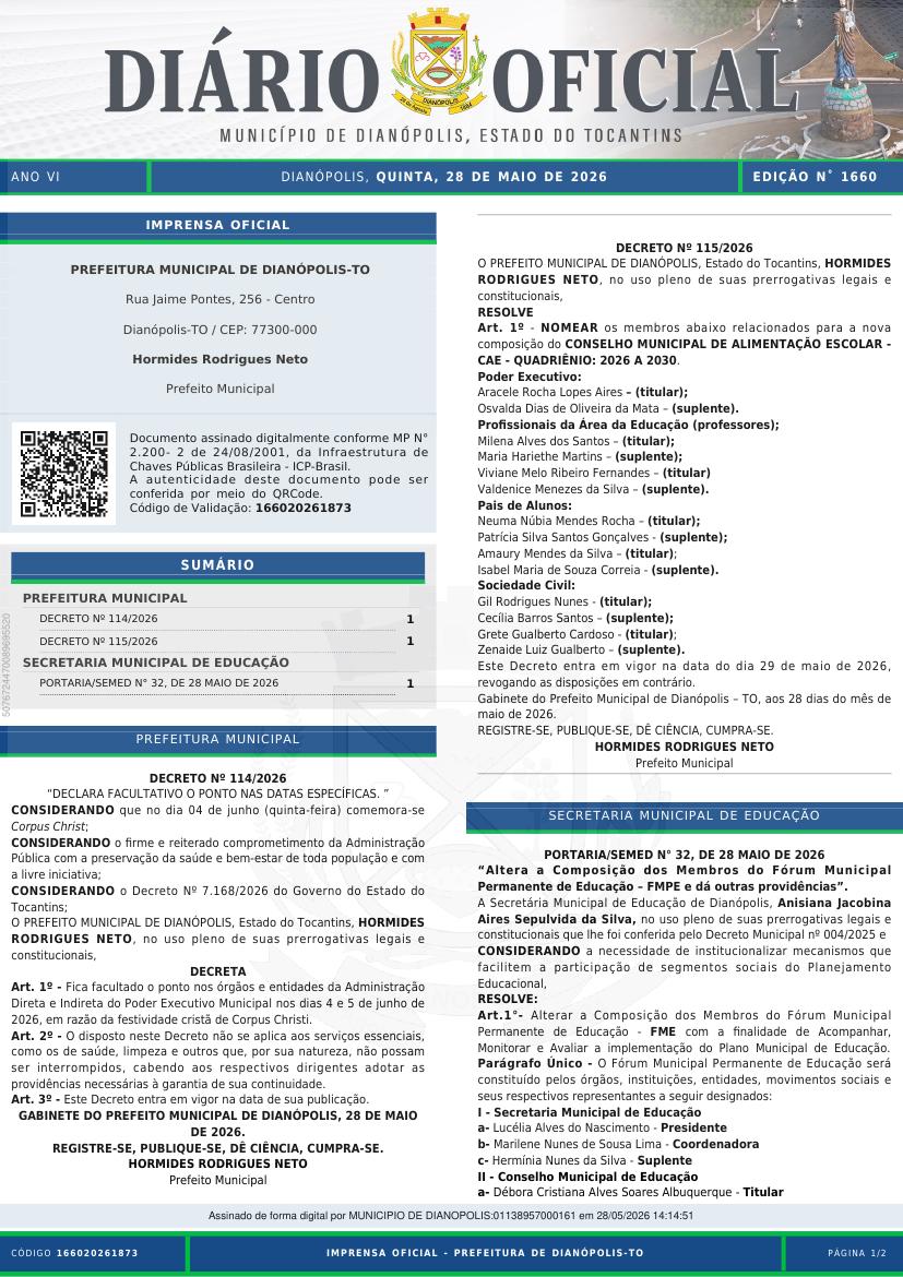 Capa da edição
