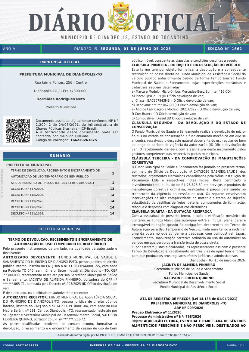 Capa da edição