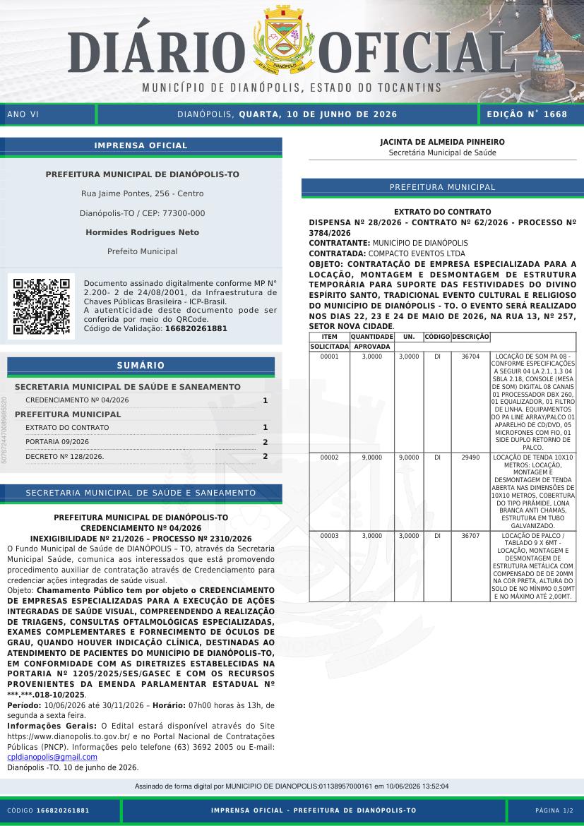 Capa da edição
