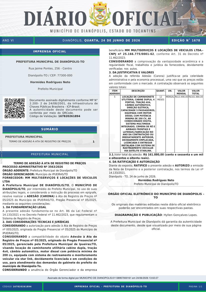 Capa da edição