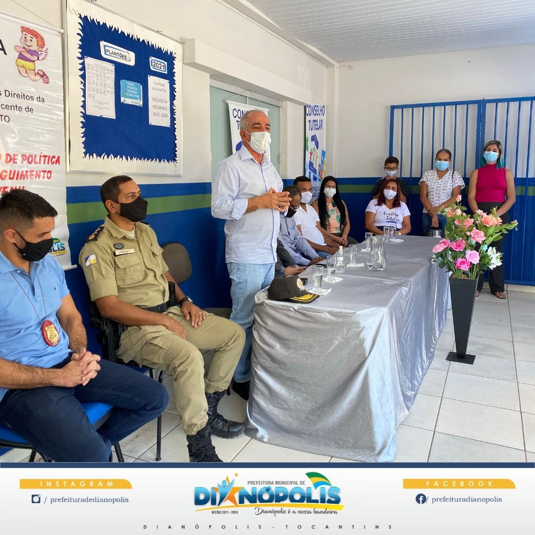 Prefeitura de Dianópolis prestigia inauguração da nova sede do Conselho Tutelar