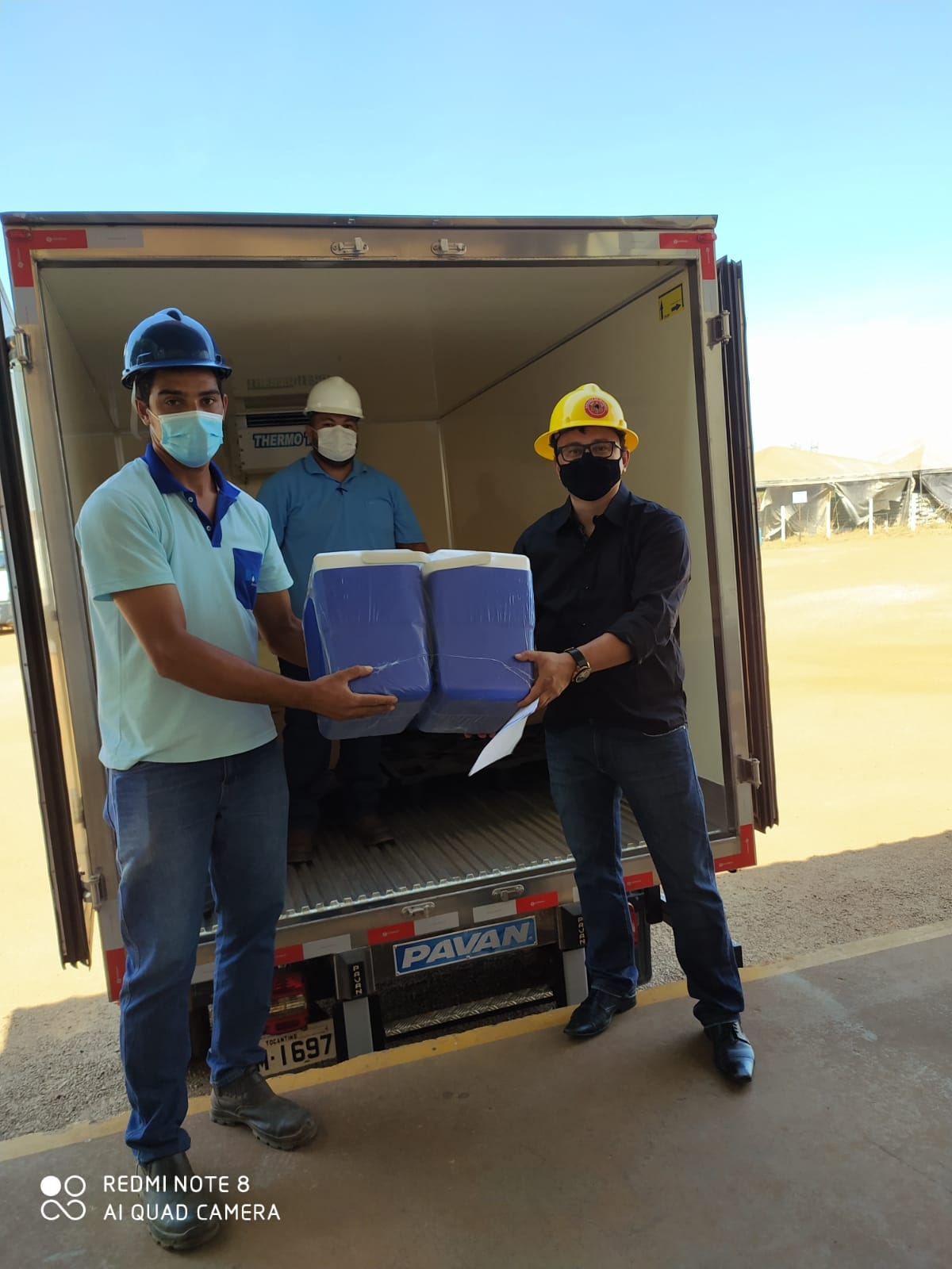 Semus recebe diversos materiais para fortalecer a campanha de vacinação contra a covid-19