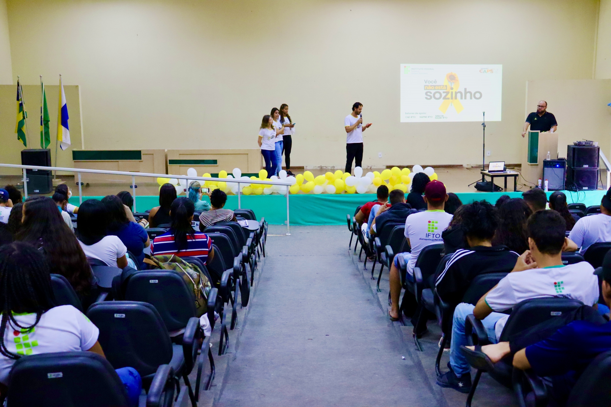 Prefeitura realiza ações de valorização da vida no Setembro Amarelo; Caps II faz diversas rodas de conversas com a comunidade