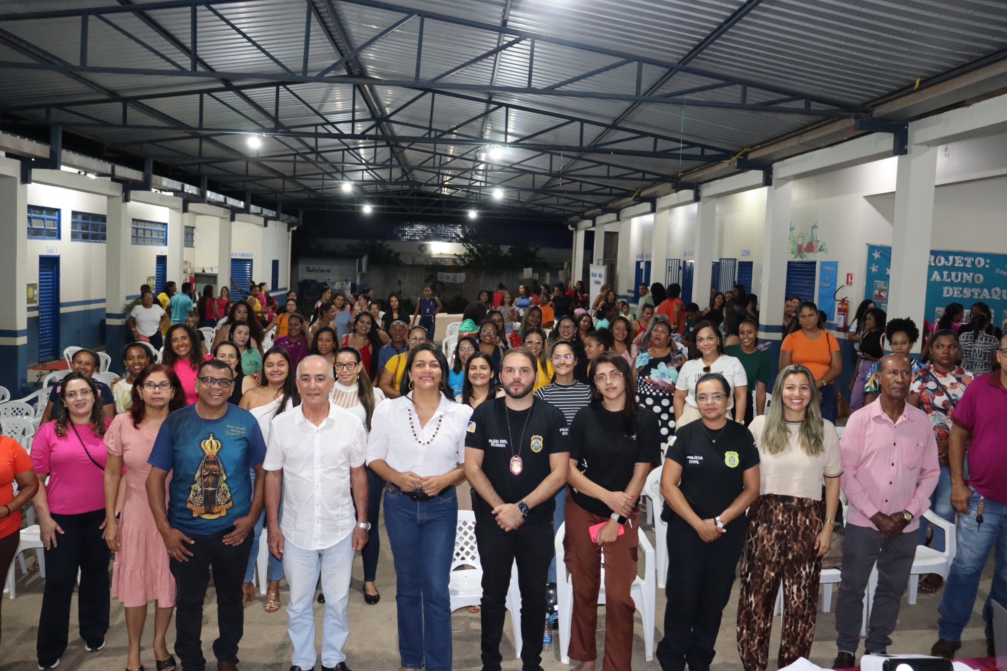 Projeto “Maria da Penha nas Escolas” realiza nova etapa com pais de alunos da Rede Municipal