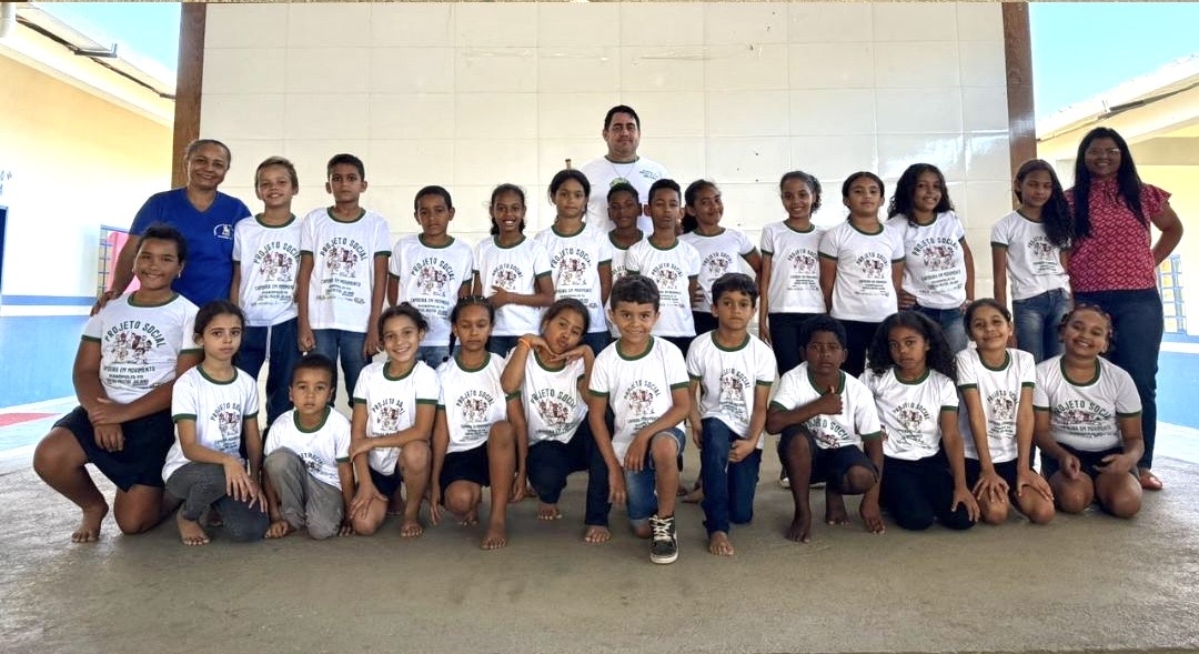Projeto “Capoeira em Movimento” contemplado na Pnab oferece aulas infantis em Dianópolis