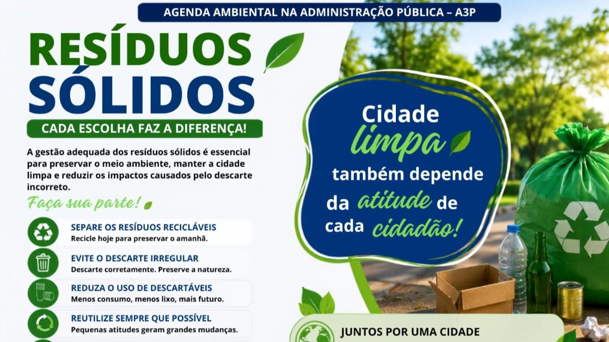 A3P PROMOVE CONSCIENTIZAÇÃO SOBRE A DESTINAÇÃO CORRETA DE RESÍDUOS SÓLIDOS NOS ÓRGÃOS PÚBLICOS