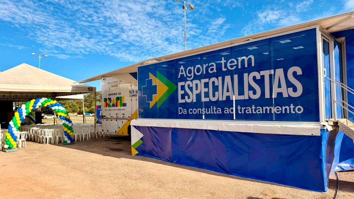 Dianópolis recebe carreta do Agora Tem Especialistas e inicia atendimentos de ultrassonografia e tomografia